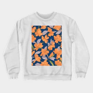 Chromatic Botanic Abstraction #16 Crewneck Sweatshirt